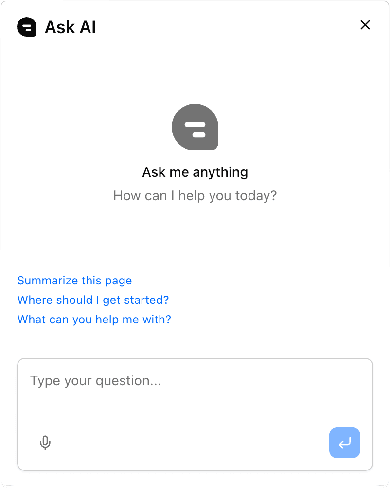 Peam dialog interface